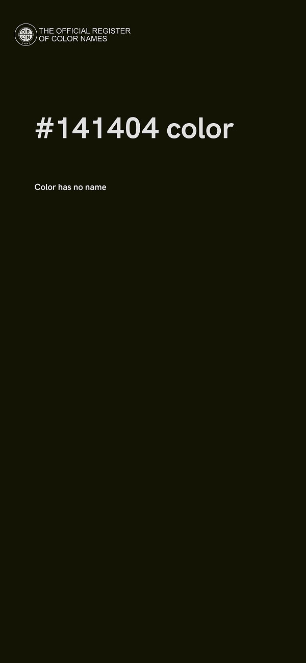 #141404 color image