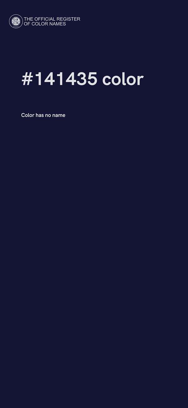 #141435 color image