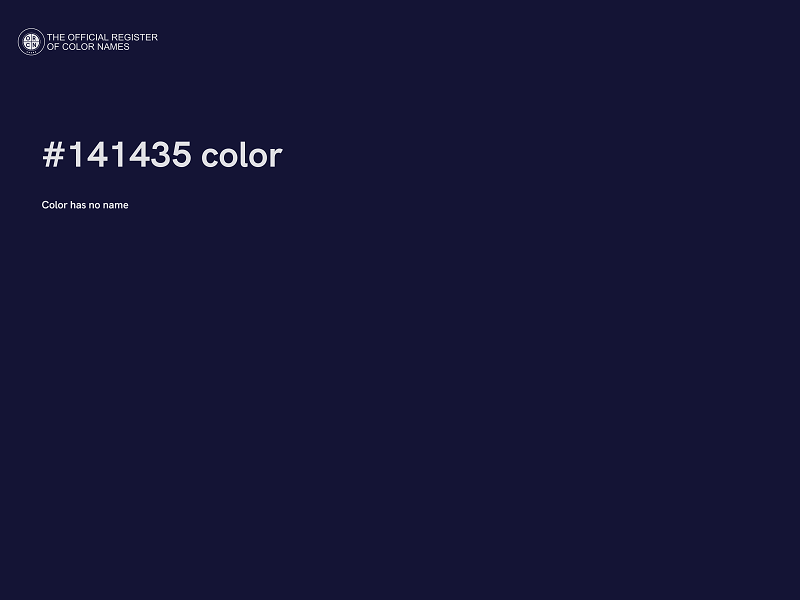 #141435 color image
