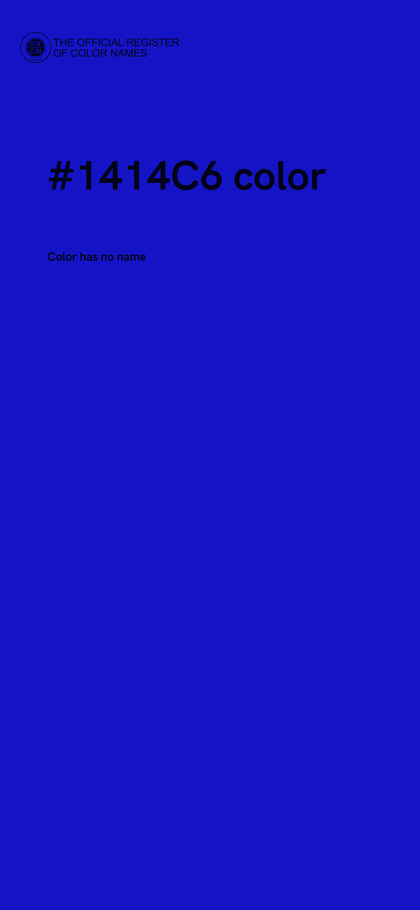 #1414C6 color image