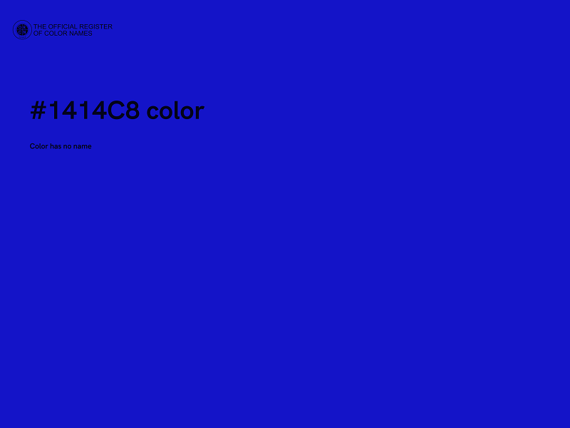 #1414C8 color image