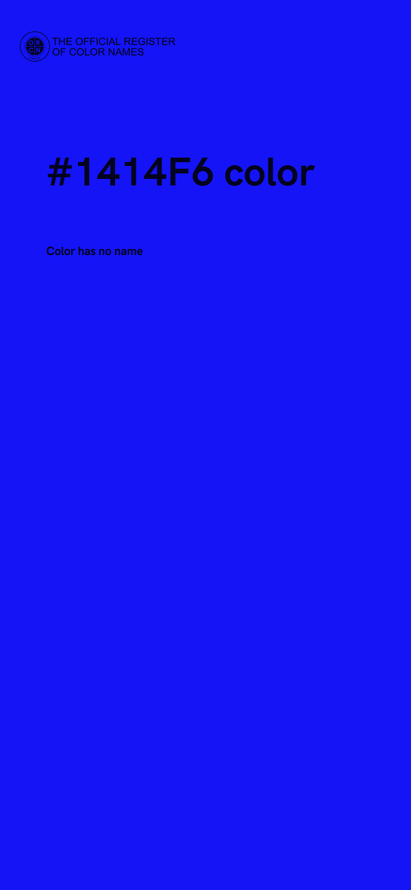 #1414F6 color image