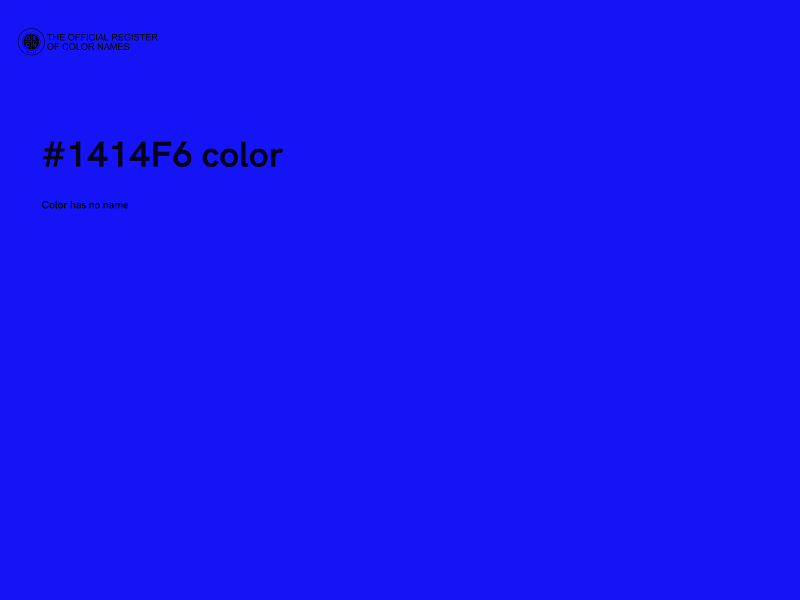 #1414F6 color image