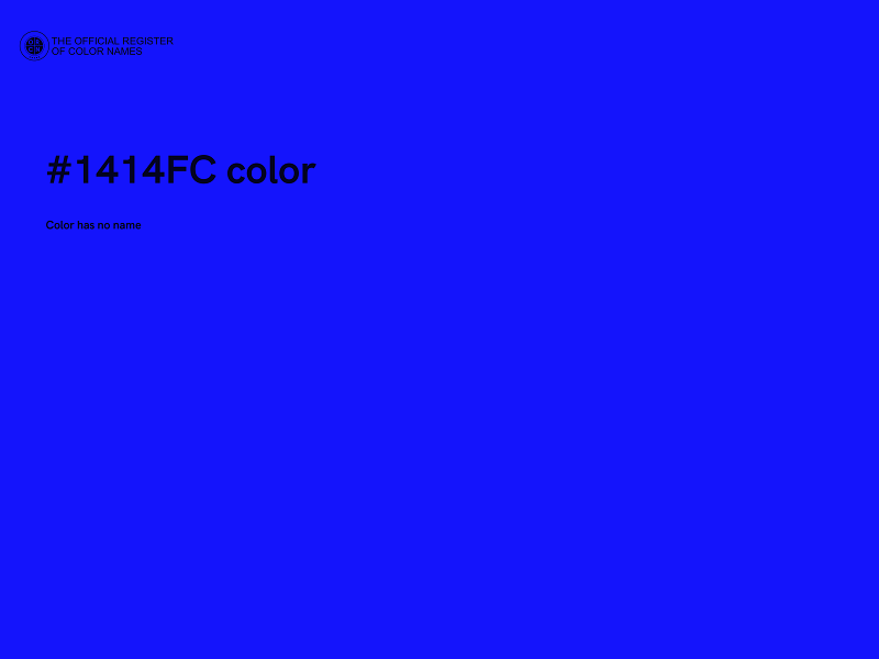 #1414FC color image