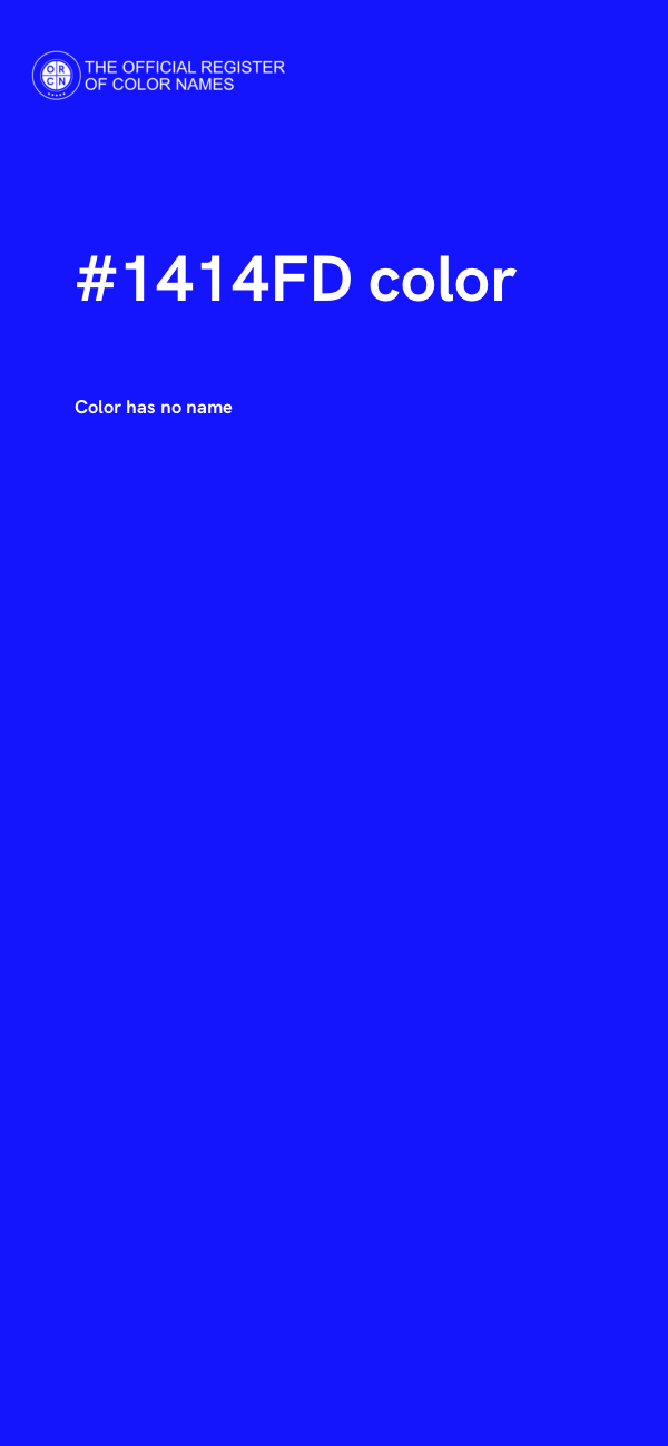 #1414FD color image