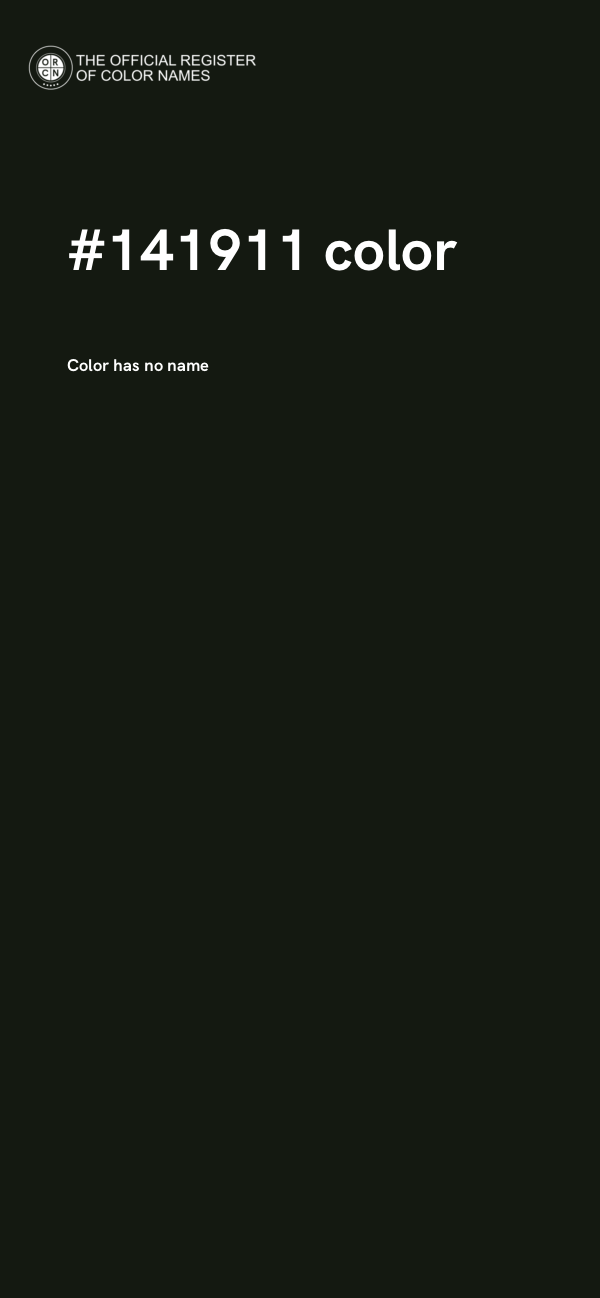 #141911 color image