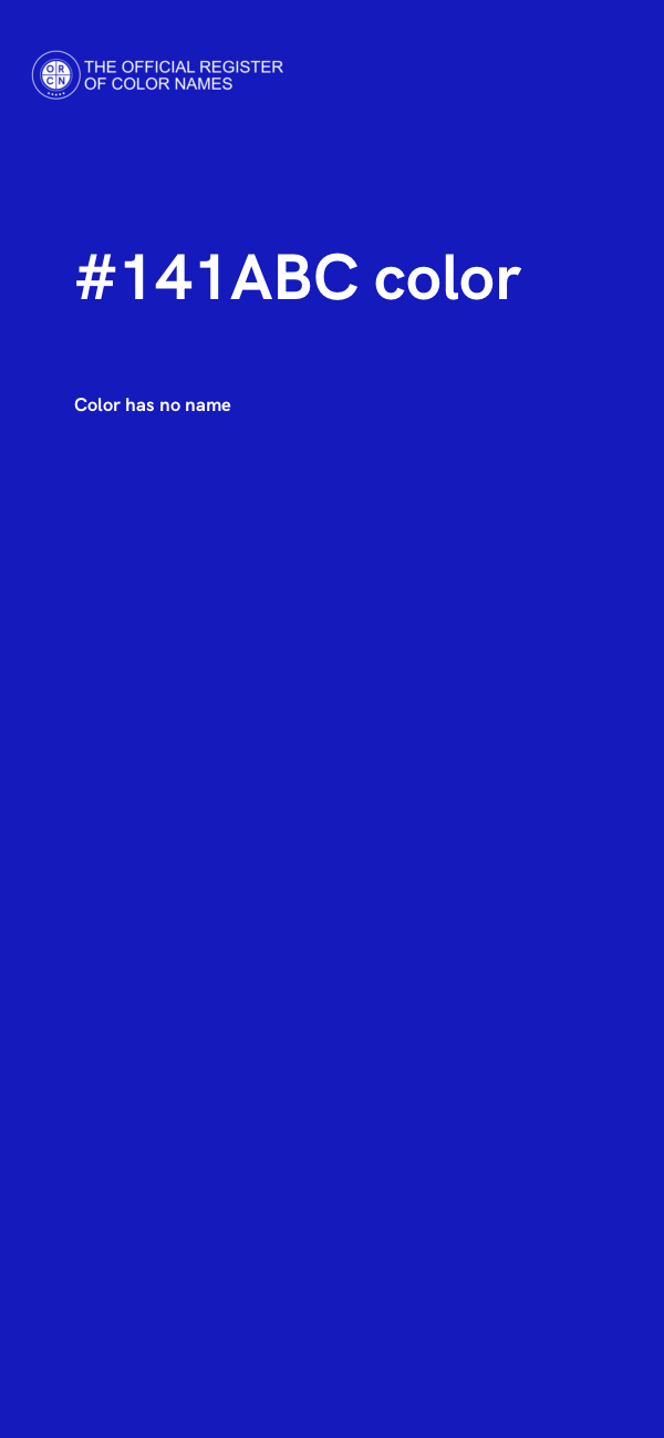 #141ABC color image