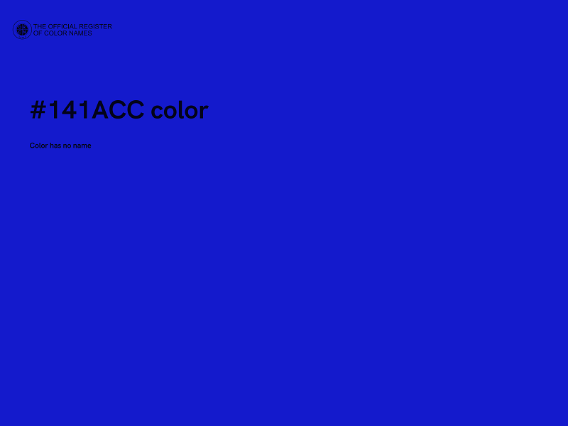 #141ACC color image