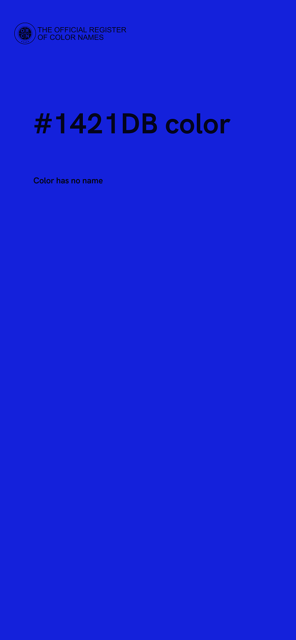 #1421DB color image