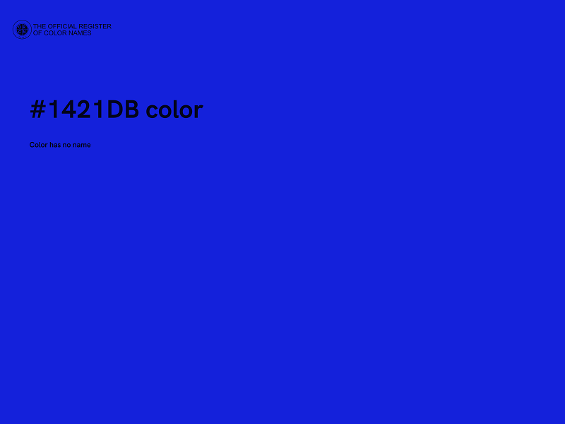 #1421DB color image