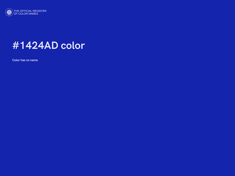 #1424AD color image