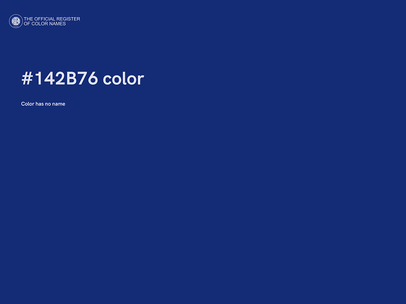 #142B76 color image