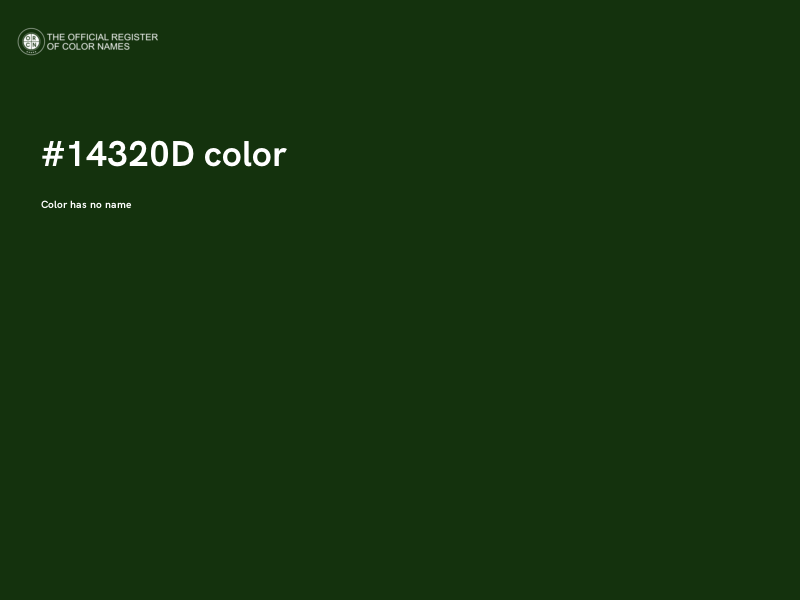 #14320D color image