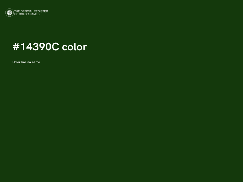 #14390C color image