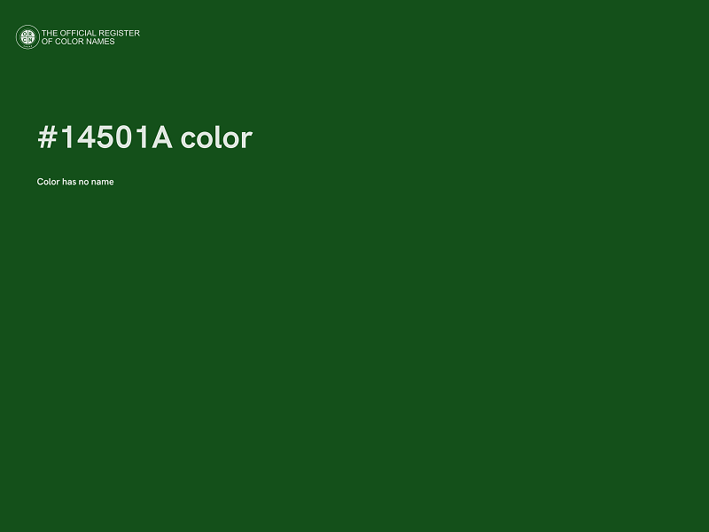 #14501A color image