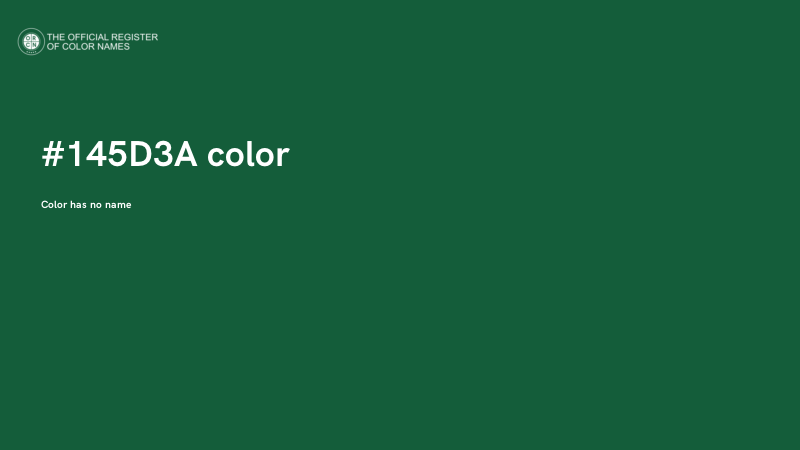 #145D3A color image