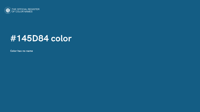 #145D84 color image