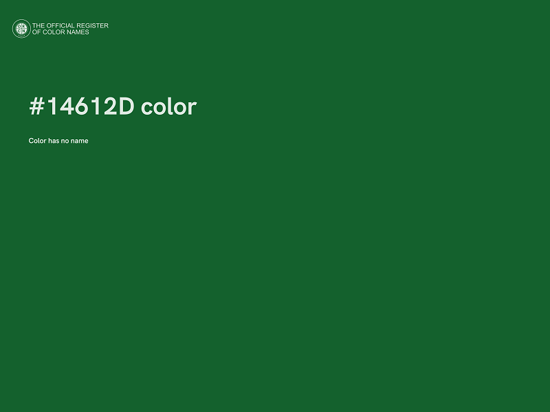 #14612D color image