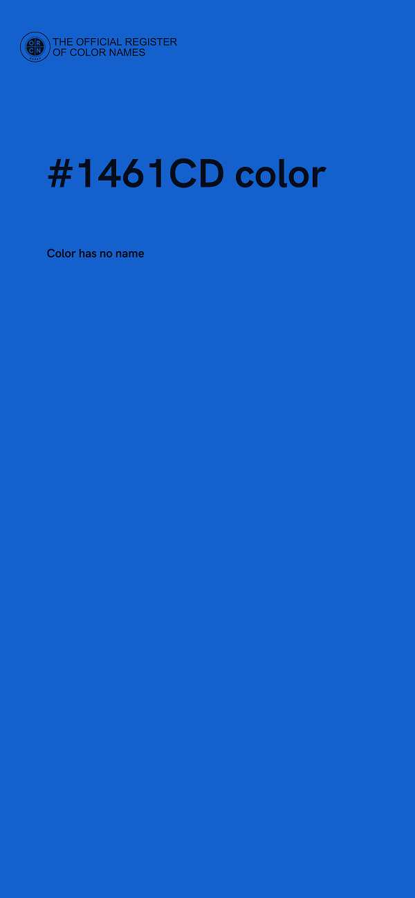 #1461CD color image