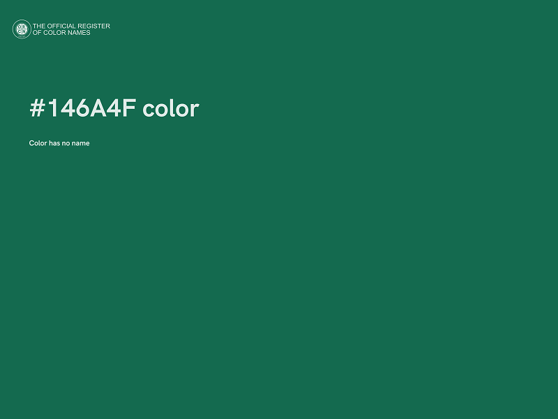 #146A4F color image