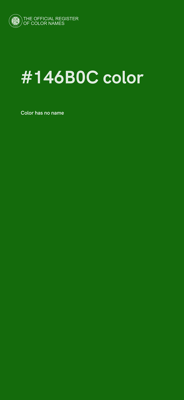 #146B0C color image