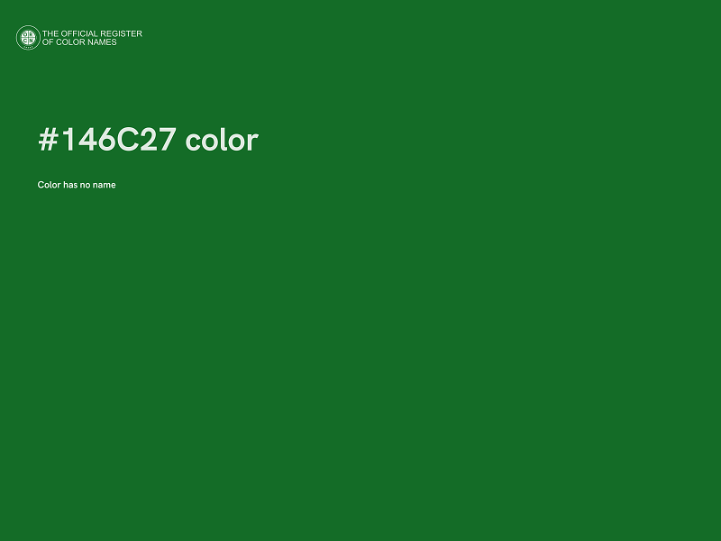 #146C27 color image