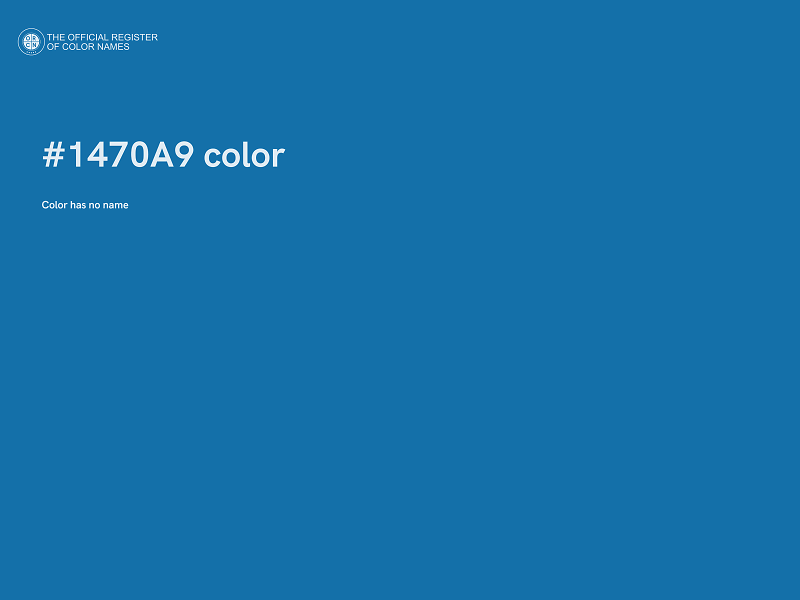 #1470A9 color image