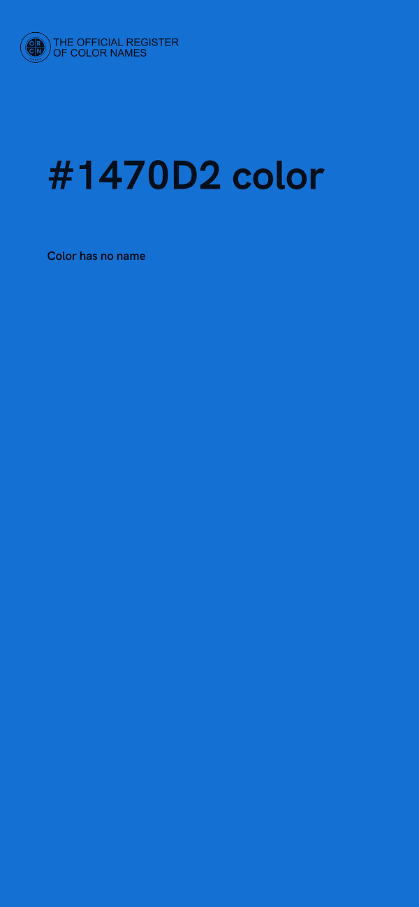 #1470D2 color image