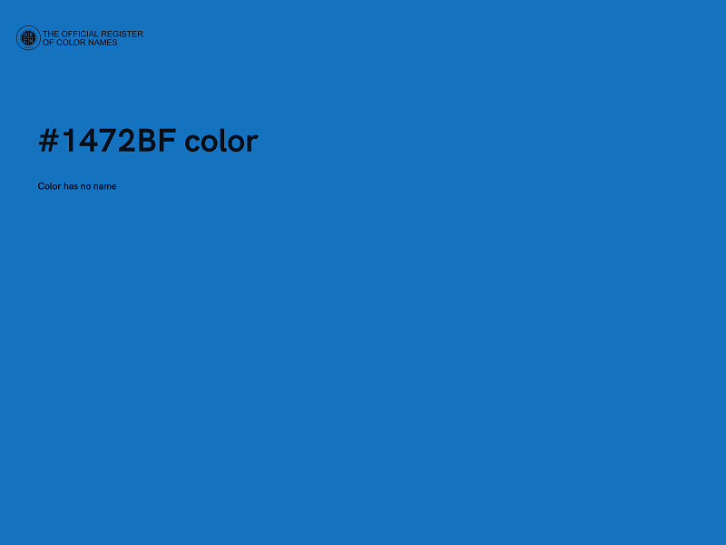 #1472BF color image