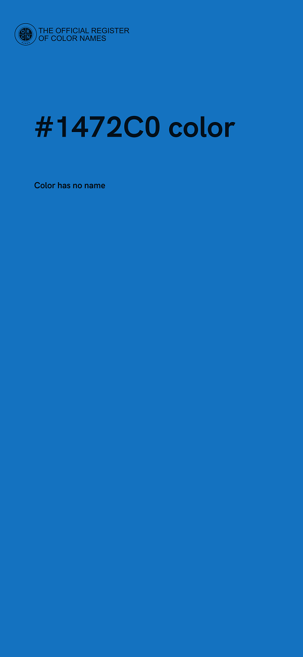 #1472C0 color image