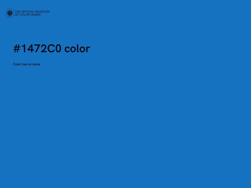 #1472C0 color image