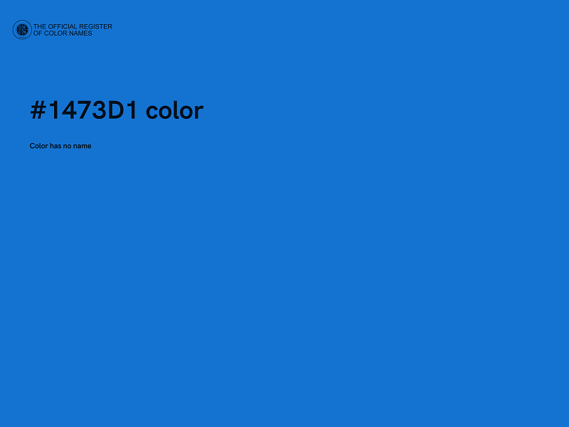 #1473D1 color image