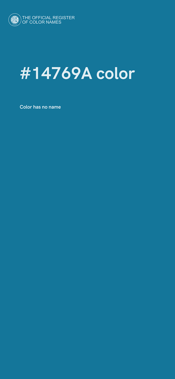 #14769A color image