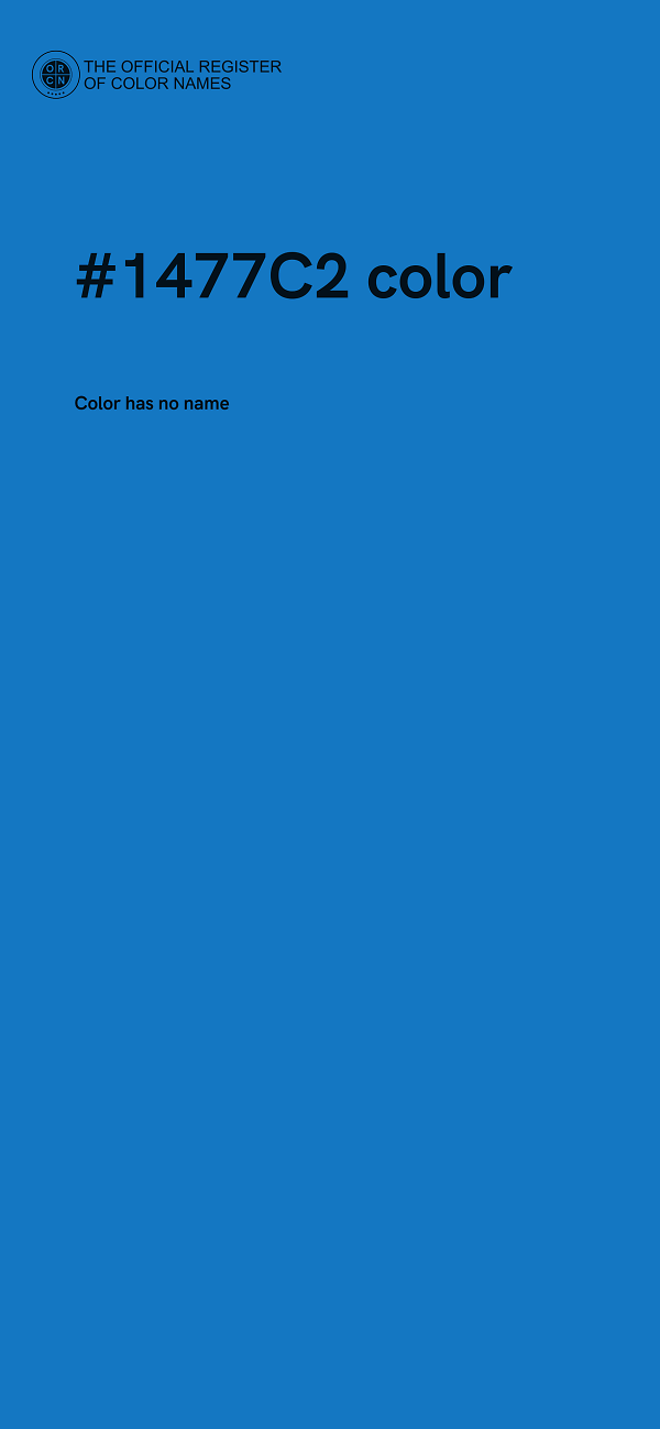 #1477C2 color image