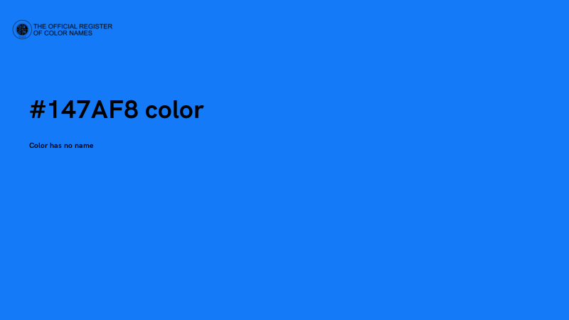 #147AF8 color image