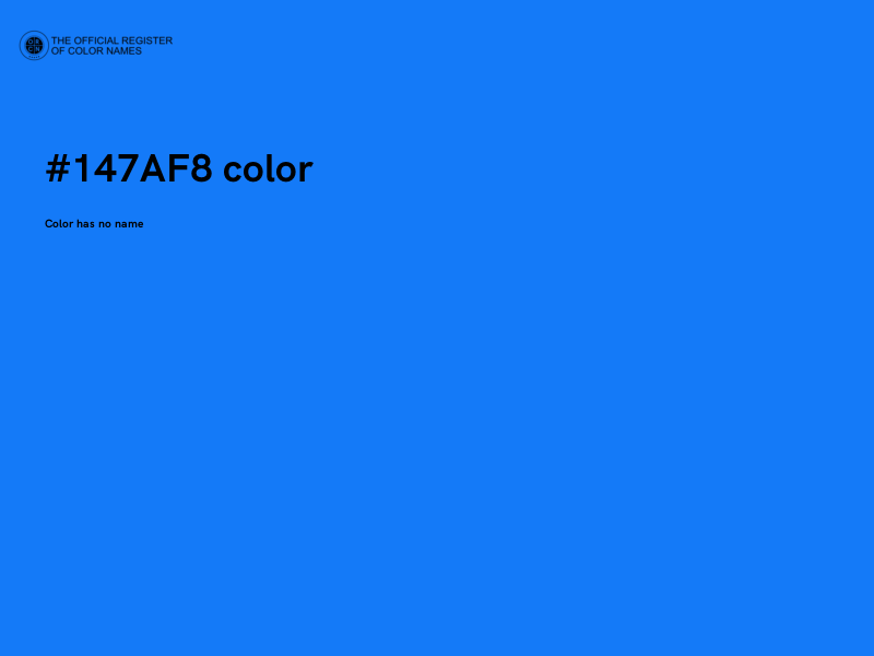 #147AF8 color image