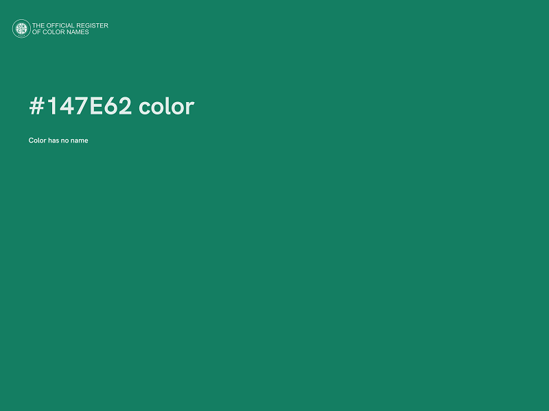 #147E62 color image