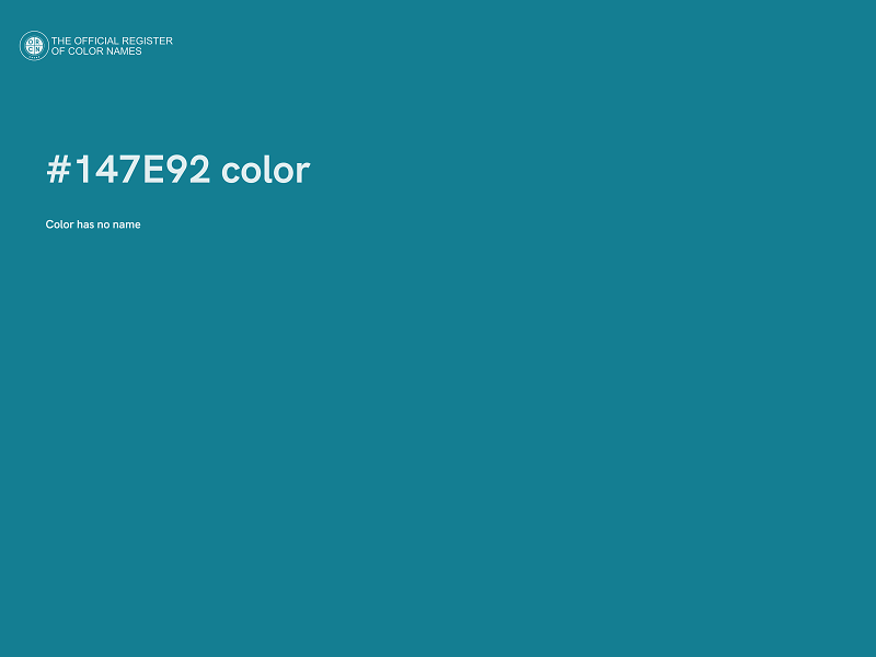 #147E92 color image