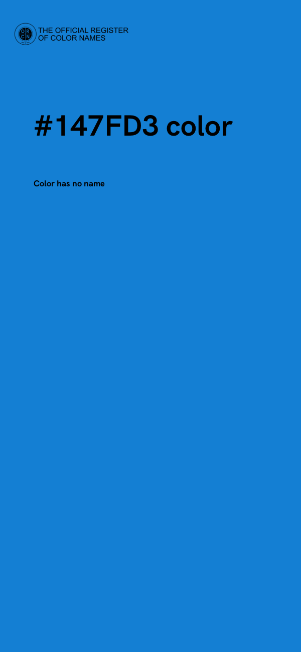 #147FD3 color image