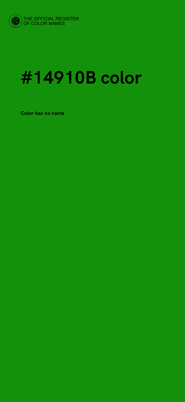 #14910B color image