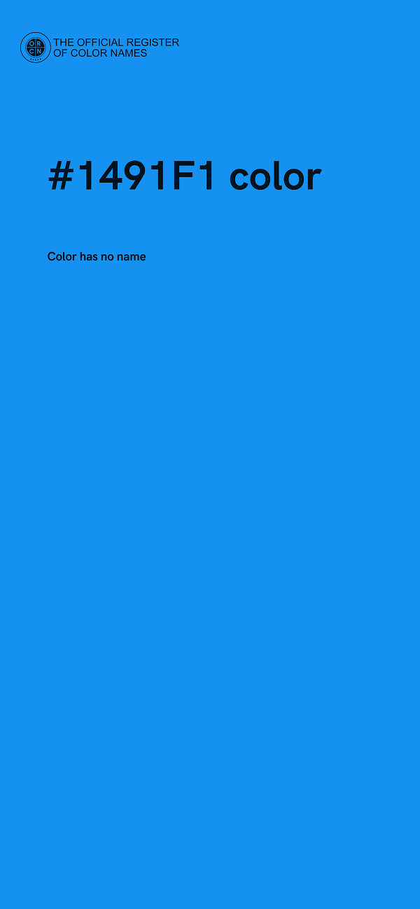 #1491F1 color image
