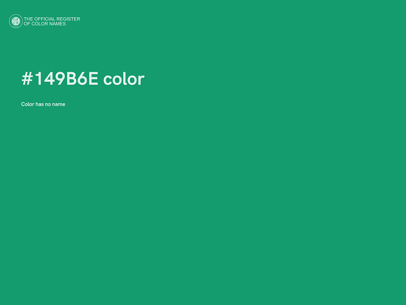 #149B6E color image