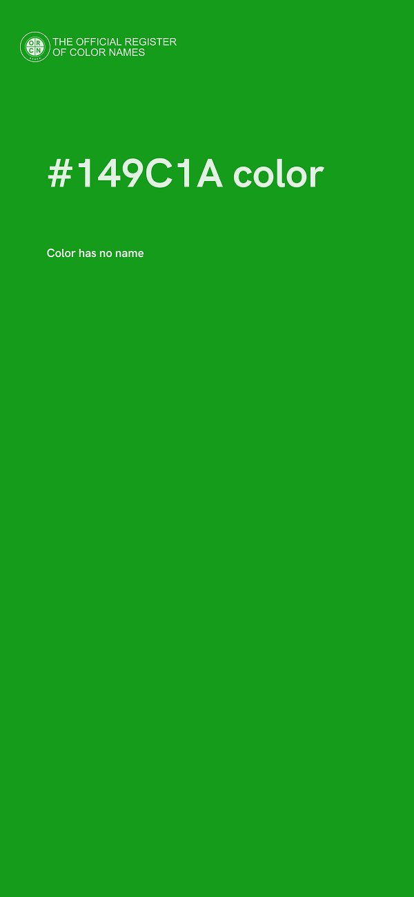 #149C1A color image
