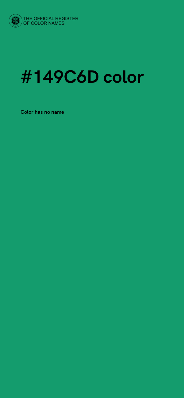 #149C6D color image