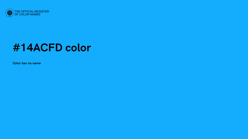#14ACFD color image