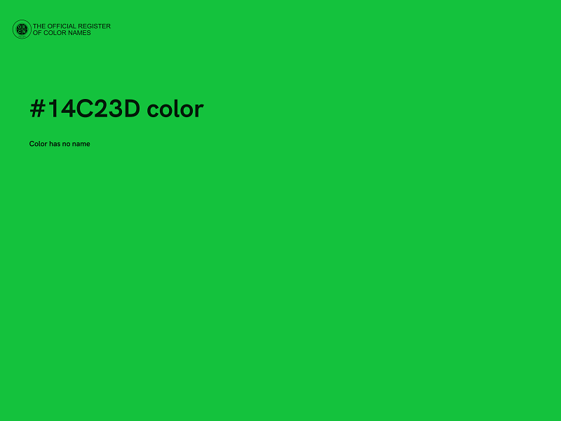 #14C23D color image