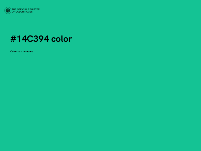#14C394 color image