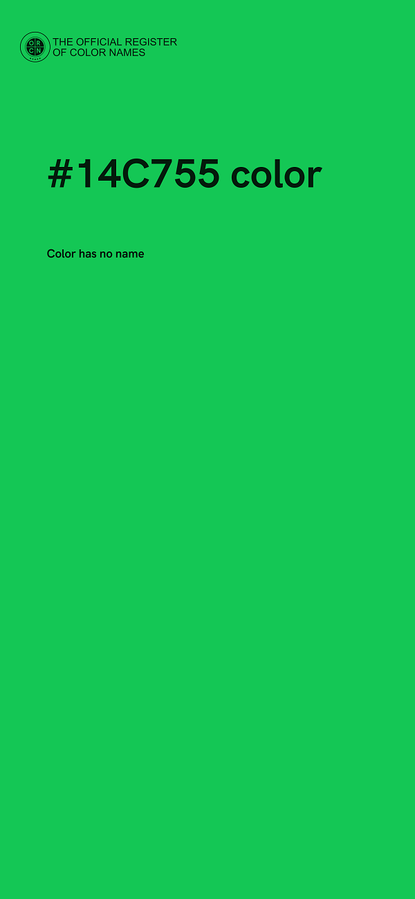 #14C755 color image