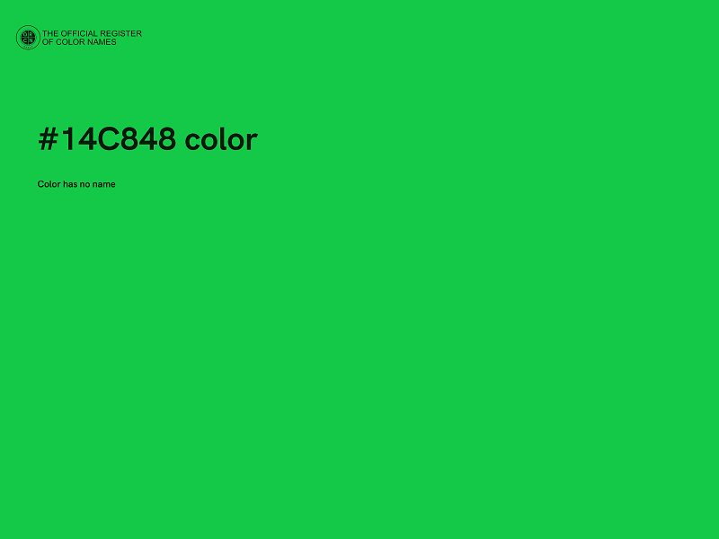 #14C848 color image