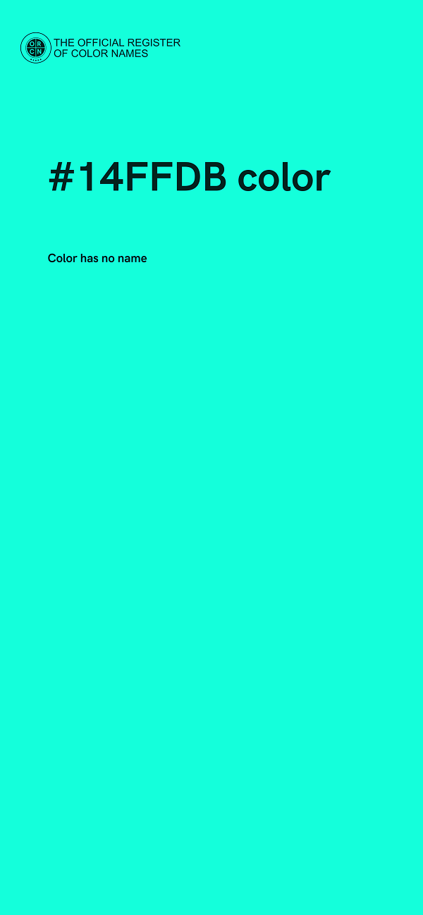 #14FFDB color image